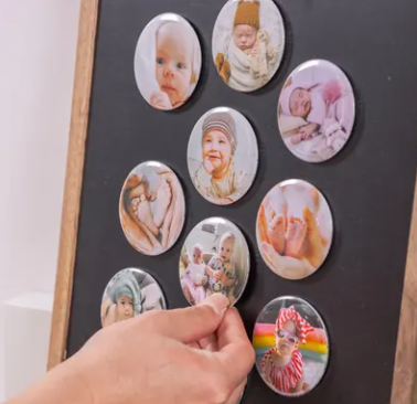 Round Photo Magnet 2.25"