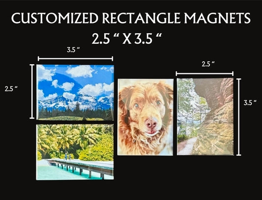 2.5"x3.5" Magnet